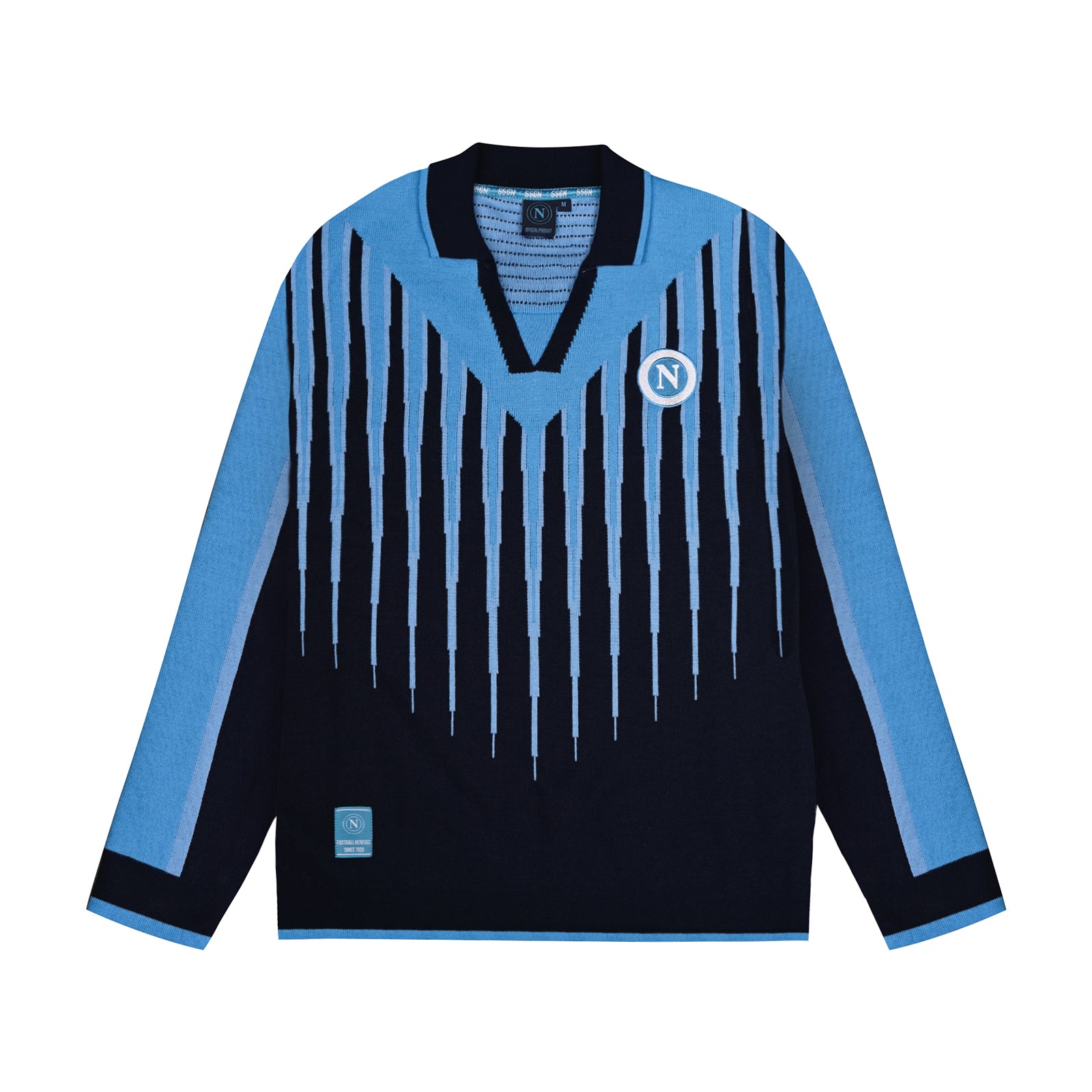 SSC Napoli Jumper Rétro Blu 2025/2026