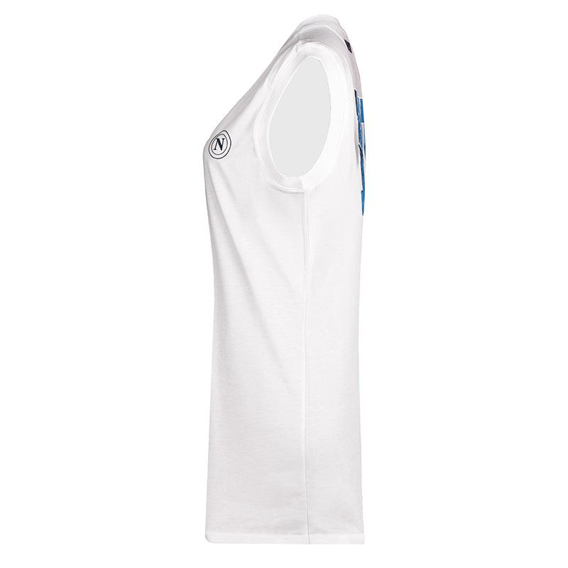 SSC Napoli Mini Dress Marechiaro Bianco