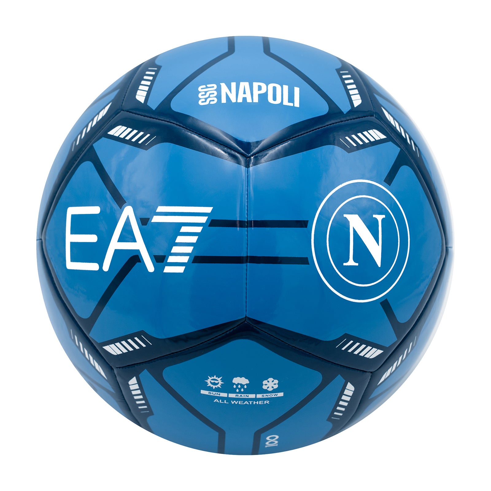 SSC Napoli Pallone Centenary Blue Size 5 2026/2027