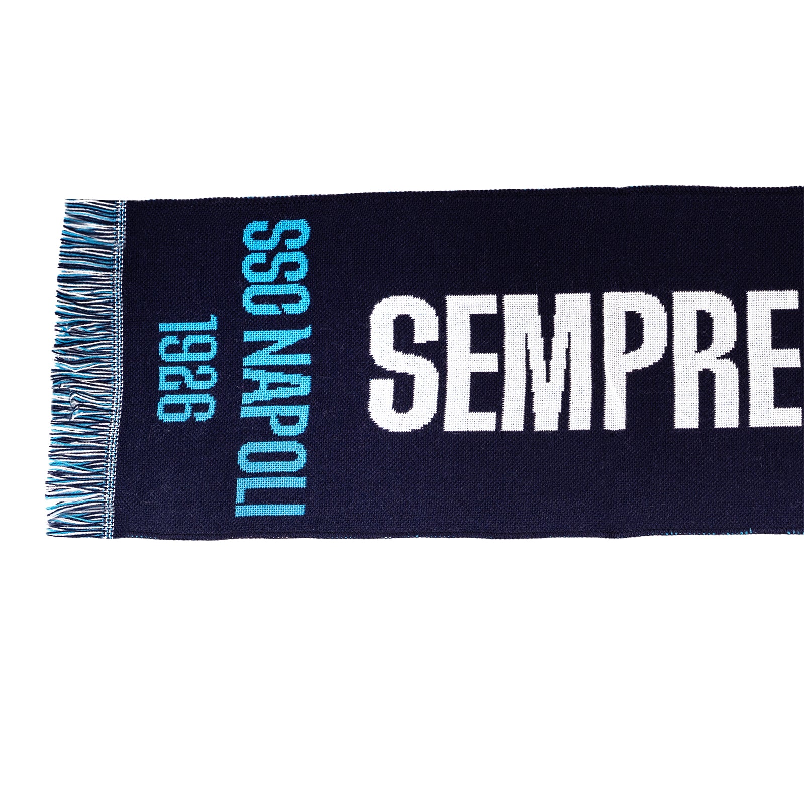 SSC Napoli Sciarpa Sempre al Tuo Fianco Blu
