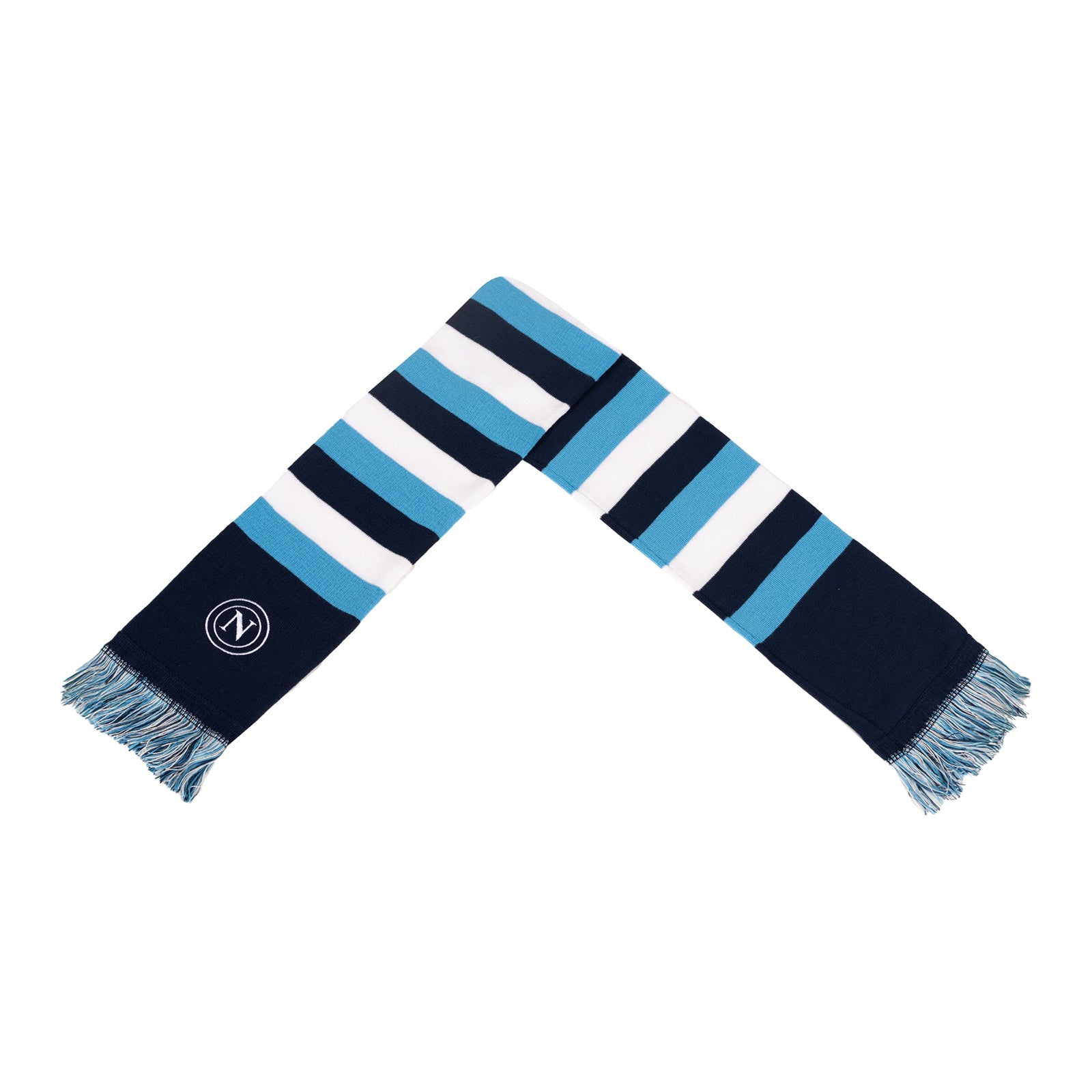 SSC Napoli Tubular Scarf – Sky Blue/White/Navy Blue