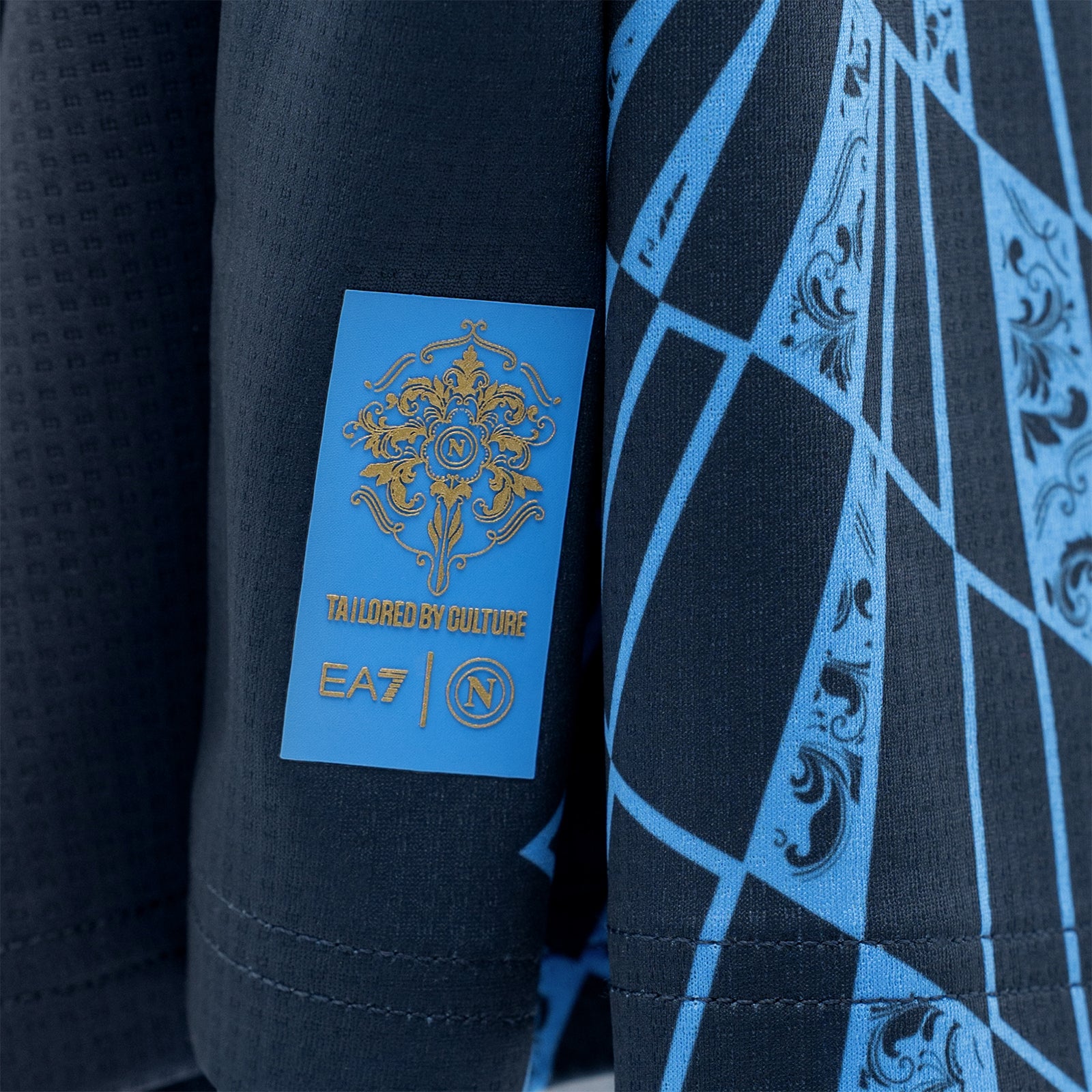 SSC Napoli Maglia Pre-Match Blu 2025/2026