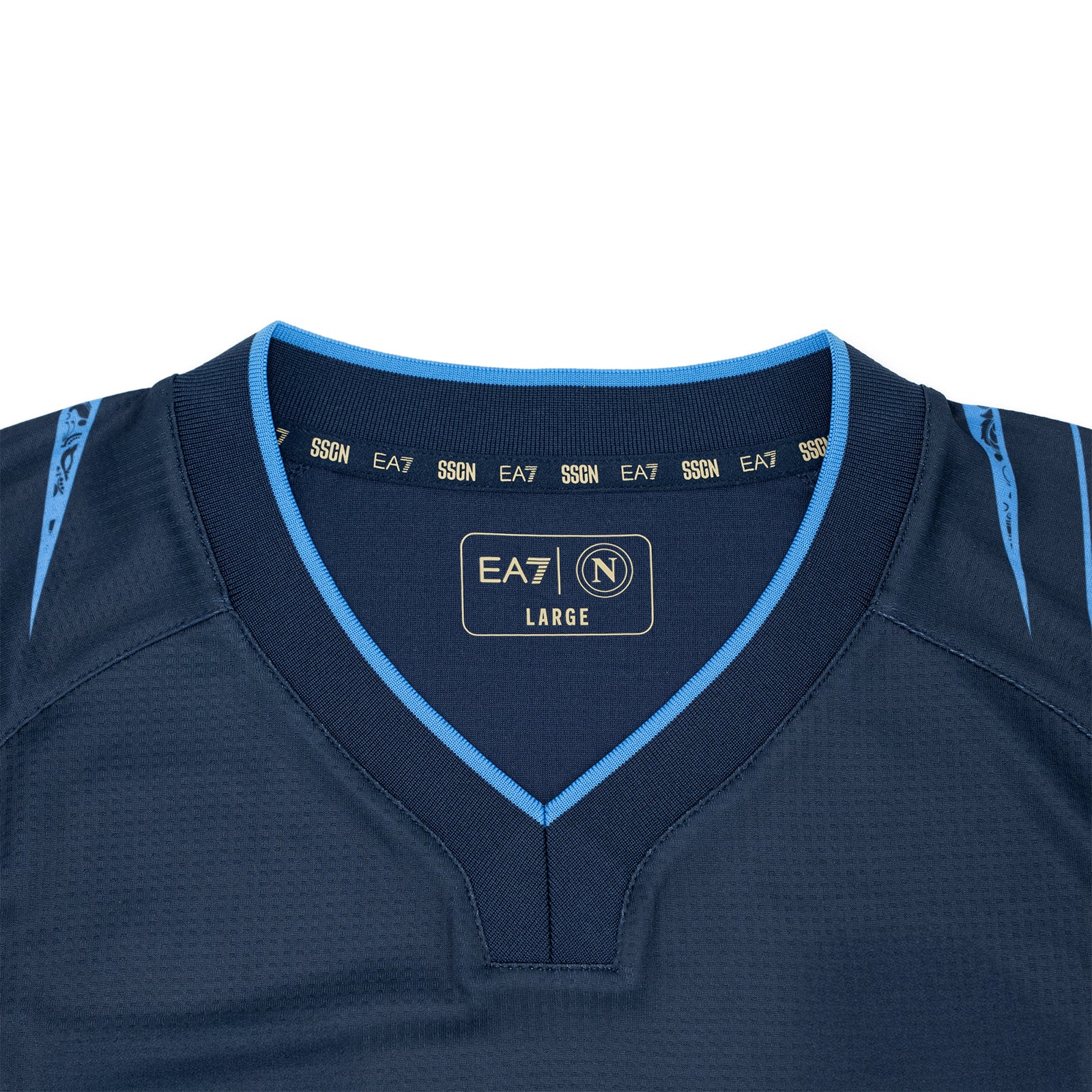 SSC Napoli Maglia Pre-Match Blu 2025/2026
