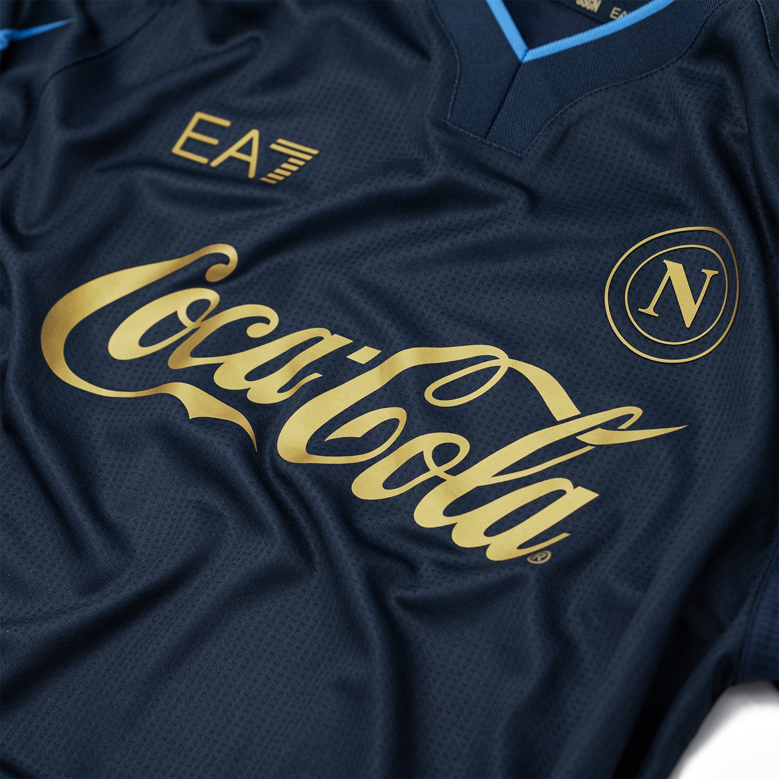 SSC Napoli Maglia Pre-Match Blu 2025/2026