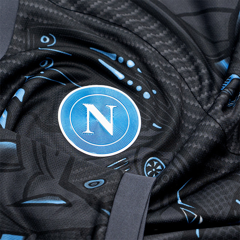 SSC Napoli Maglia Allenamento Ebony 2025/2026