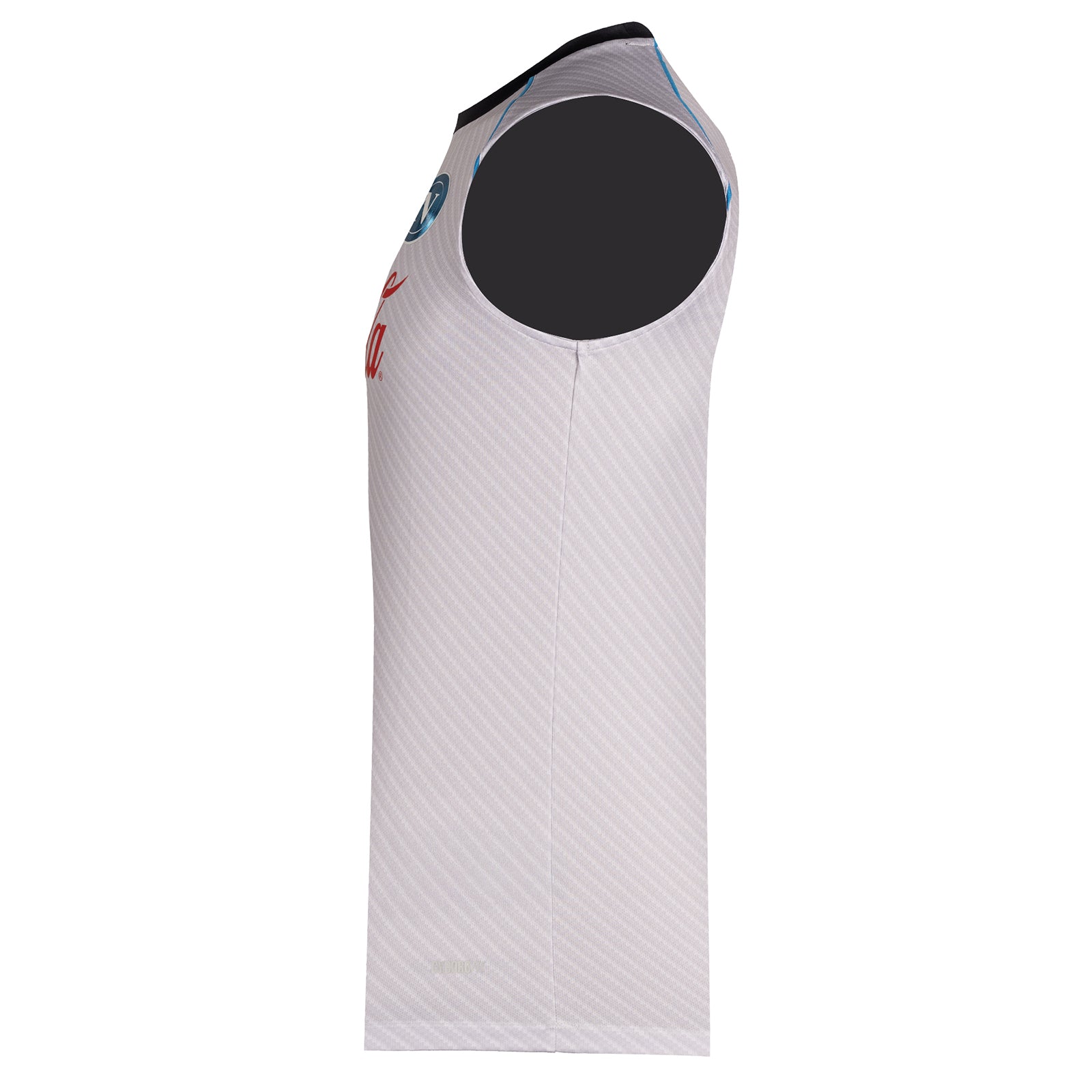 SSC Napoli White/Silver Training Sleveless Jersey 2025/2026
