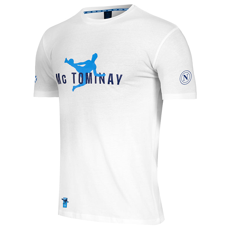 SSC Napoli T-Shirt Scott McTominay Bianca