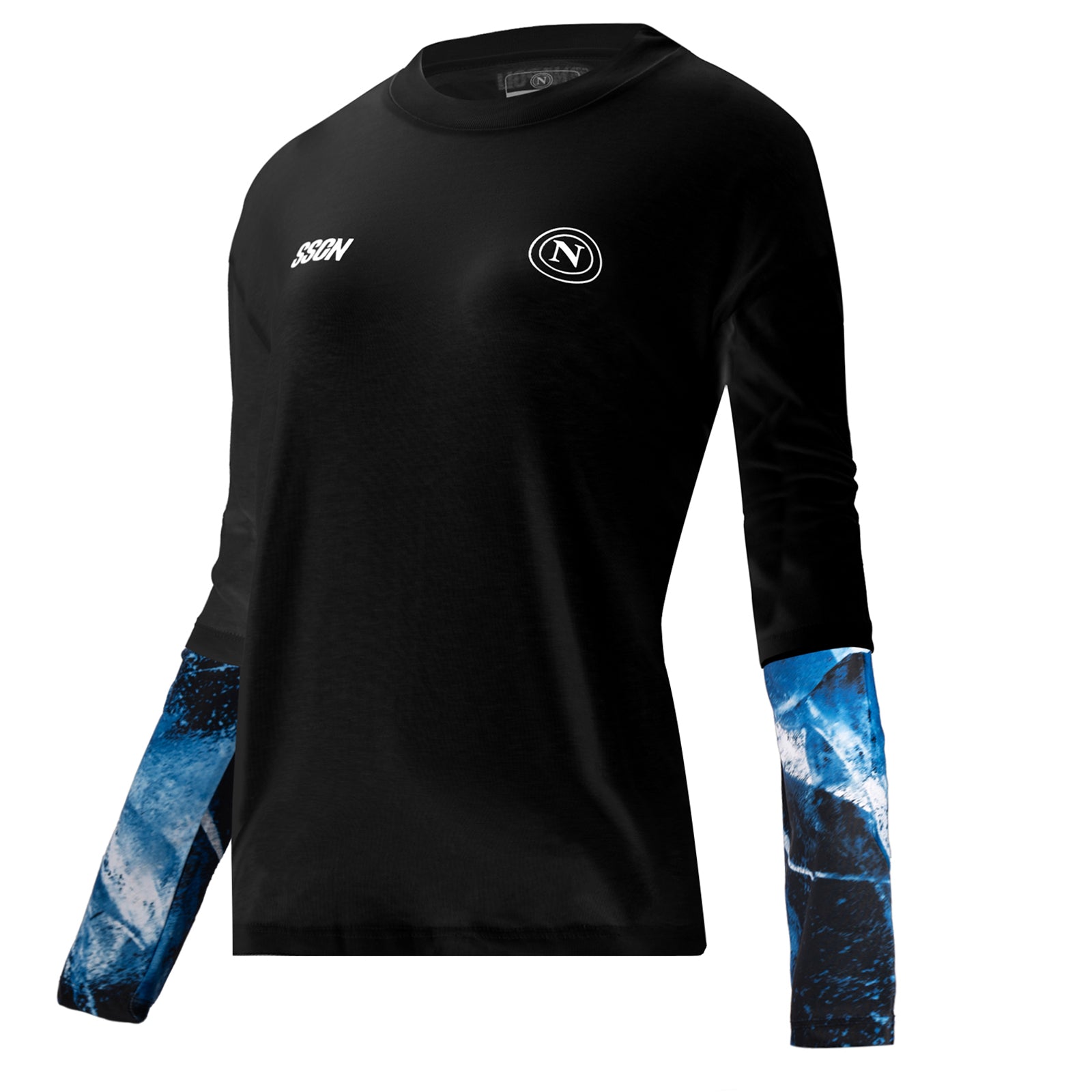 SSC Napoli T-Shirt Marechiaro Nera