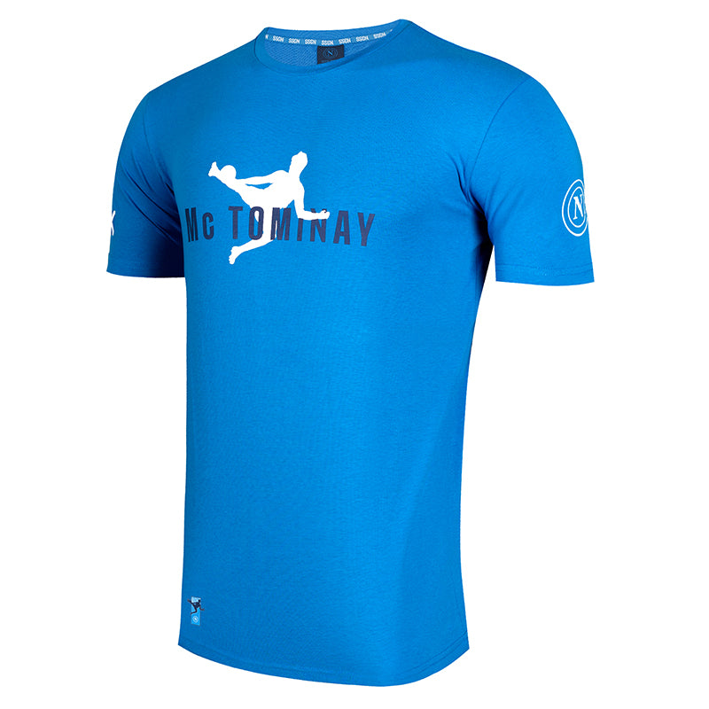 SSC Napoli Royal Blue Scott McTominay T-Shirt