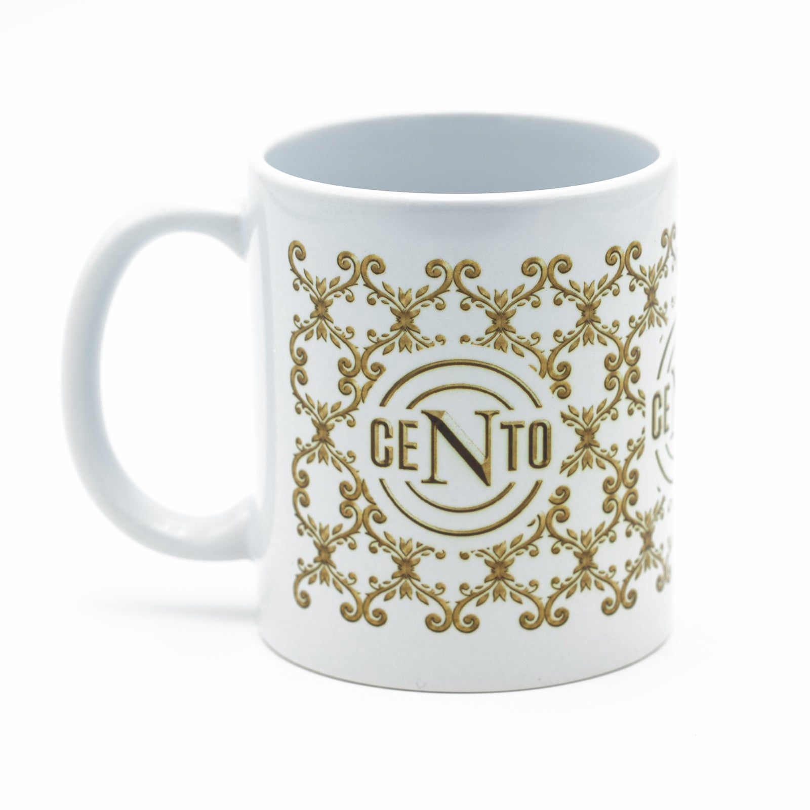 SSC Napoli Tazza con Grafica Oro Cento