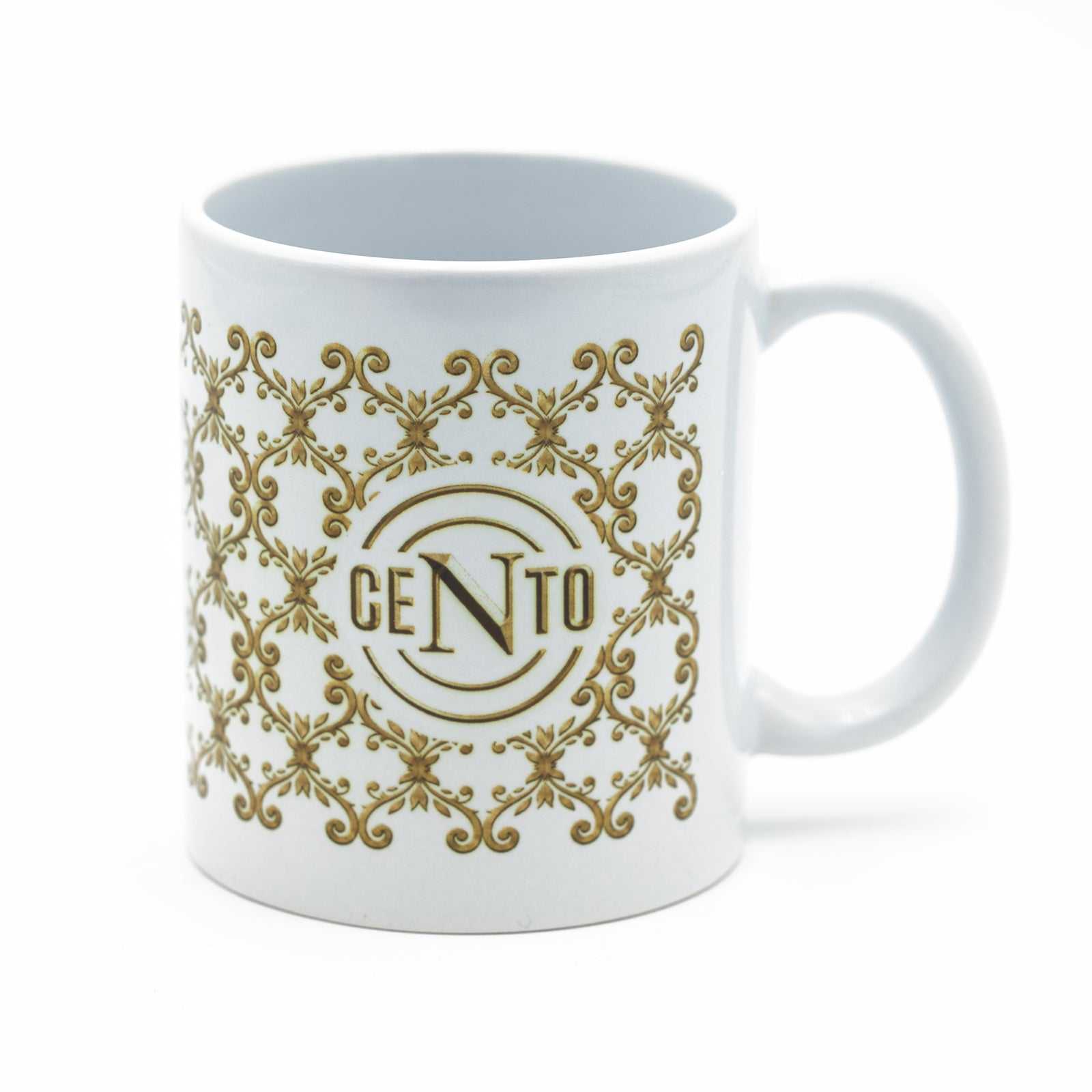 SSC Napoli Tazza con Grafica Oro Cento