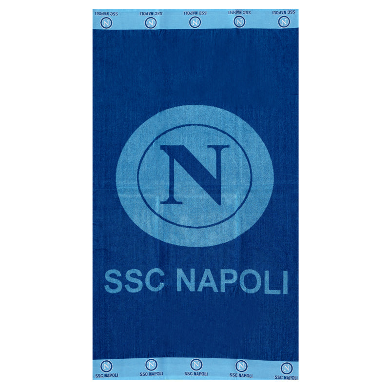 SSC Napoli Telo Mare in Spugna Blu