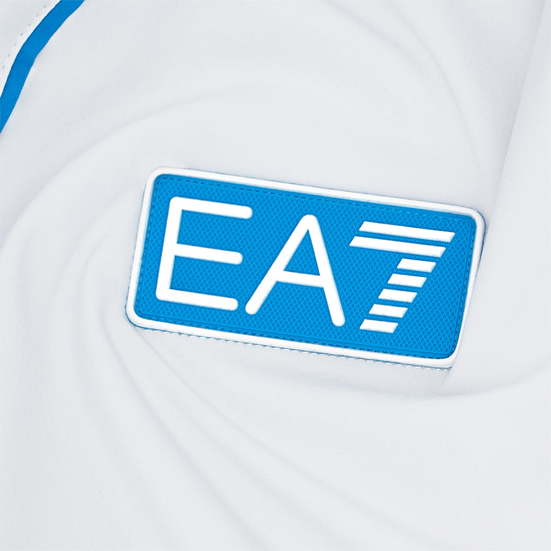 SSC Napoli Felpa Polystretch Con Cappuccio Bianca 2025/2026