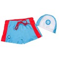 SSC Napoli Sky Blue/Red Brief Shorts