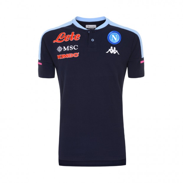 SSC Napoli Blue Deep Representation Polo Shirt 2020/2021 for Kids