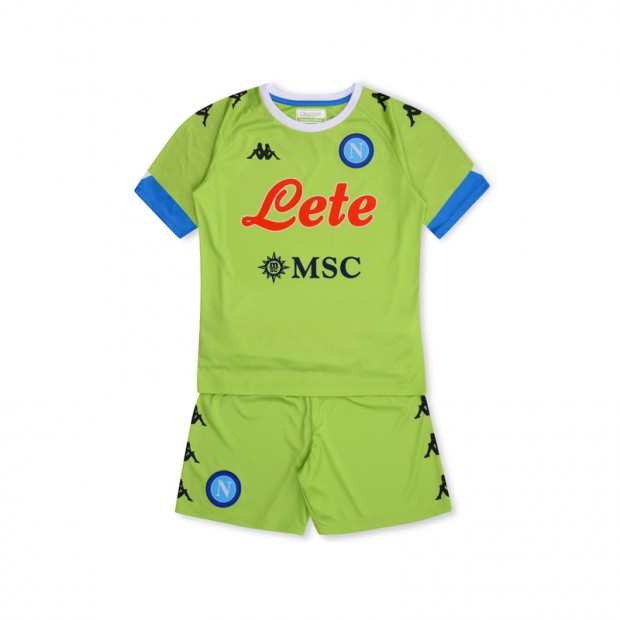 SSC Napoli GK Away Kit for Kids 2020/2021