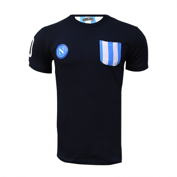 SSCN T-Shirt Blu con Taschino