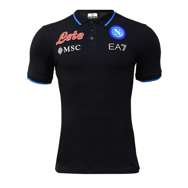 SSC Napoli Blue Representation Polo Shirt 2021/2022 for Kids