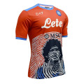 SSC Napoli Red Maradona Match Shirt 2021/2022