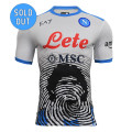 SSC Napoli Ltd Edition White Maradona Match Shirt 2021/2022