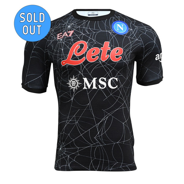 SSC Napoli Ltd Edition Halloween Match Shirt 2021/2022