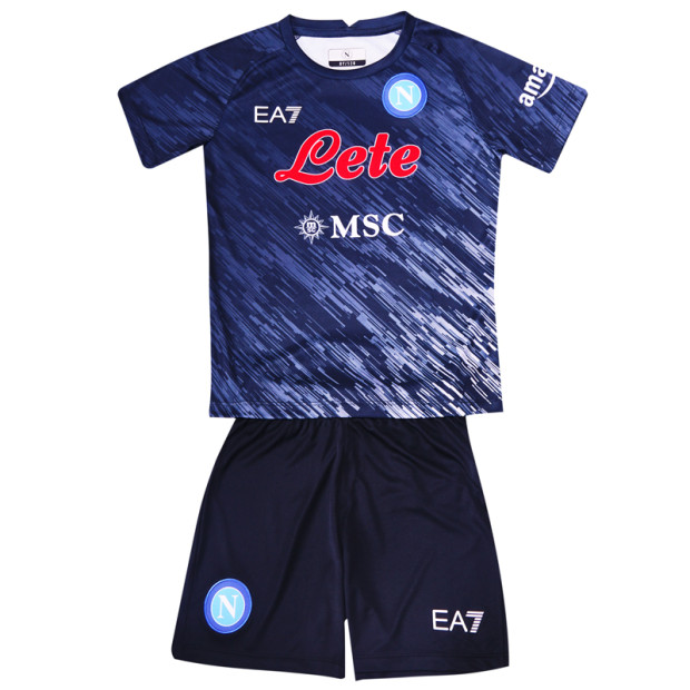 SSC Napoli Third Kit for Kids 2022/2023