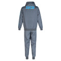 SSC Napoli Grey Micro Tracksuit with Hood 2022/2023