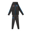 SSC Napoli Grey Interlock Tracksuit with Cap 2022/2023 for Kids