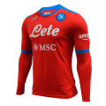 SSC Napoli L/S Red Match Shirt 2021/2022