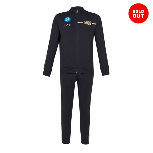 SSC Napoli Dark Blue D10S Tracksuit Special Edition