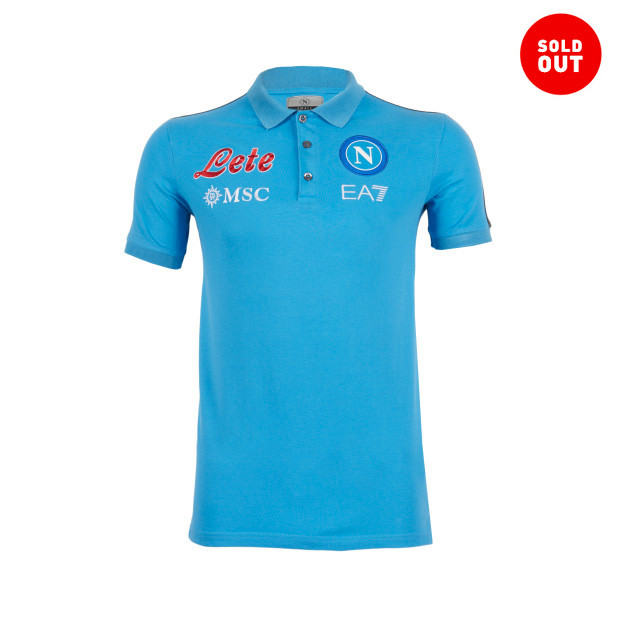 SSC Napoli Sky Blue Representation Polo Shirt 2022/2023