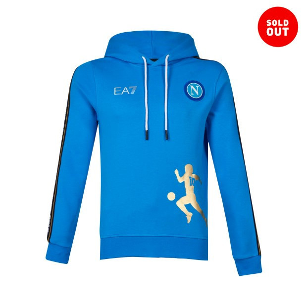 SSC Napoli Sky Blue D10S Hoodie Special Edition