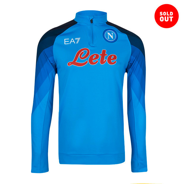 SSC Napoli Sky Blue Euro Training Sweatshirt 2022/2023