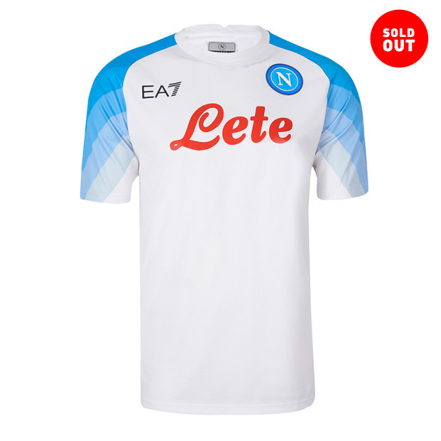 SSC Napoli White Euro Training Shirt 2022/2023
