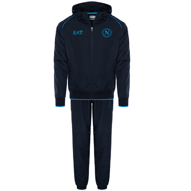 SSC Napoli Navy Blue Micro Tracksuit with Cap 2023/2024