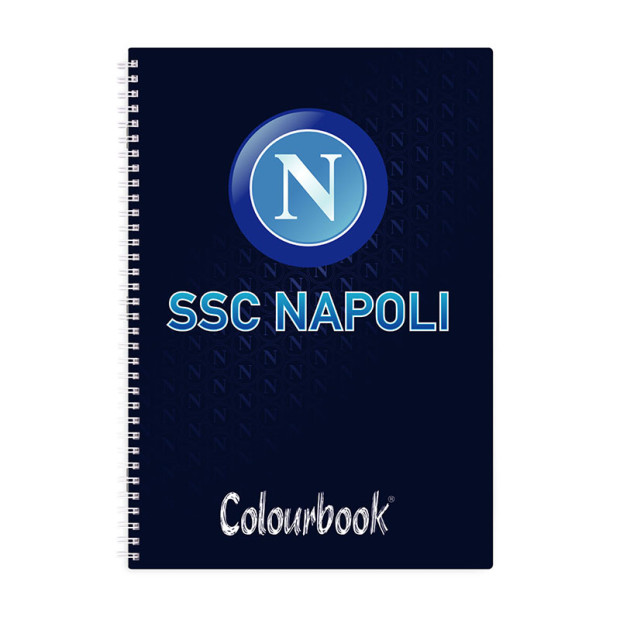 SSC Napoli Quaderno A4 a Righe Dark Blue
