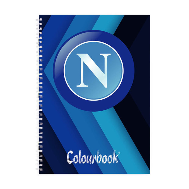 SSC Napoli A4 Bands 5mm Notebook