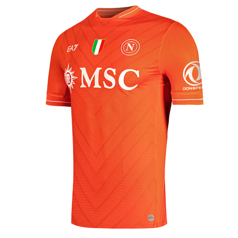 SSC Napoli Maglia Gara Portiere Orange 2025/2026