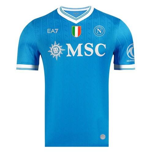 PERSONALIZZABILE SSC Napoli Maglia Gara Home 2025/2026
