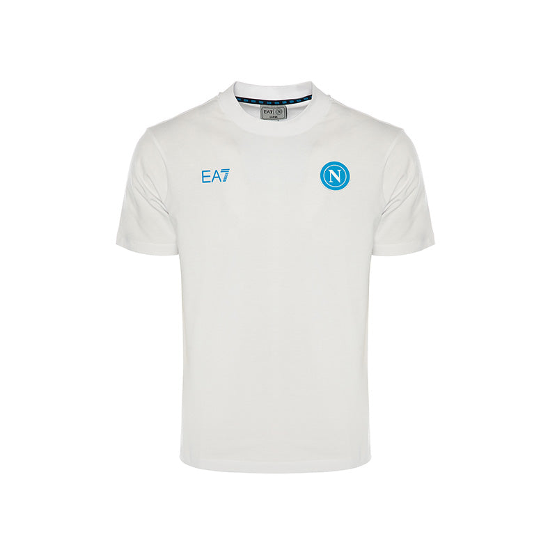 SSC Napoli T-Shirt Bianca Junior 2025/2026