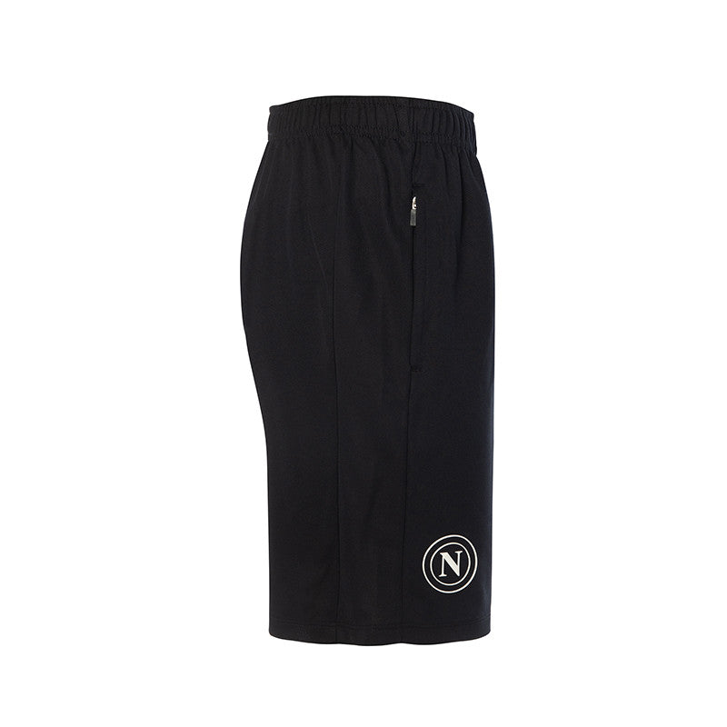 SSC Napoli Shorts Allenamento Tasche con Zip 2024/2025