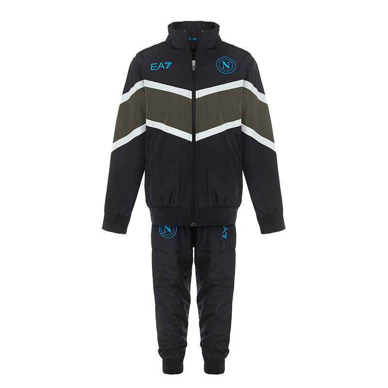 SSC Napoli Tuta Nylon Blu Navy Junior 2024/2025