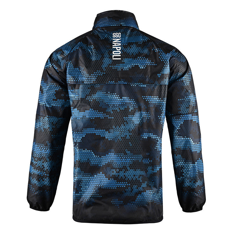 SSC Napoli Giacca Antivento Blu Navy 2024/2025
