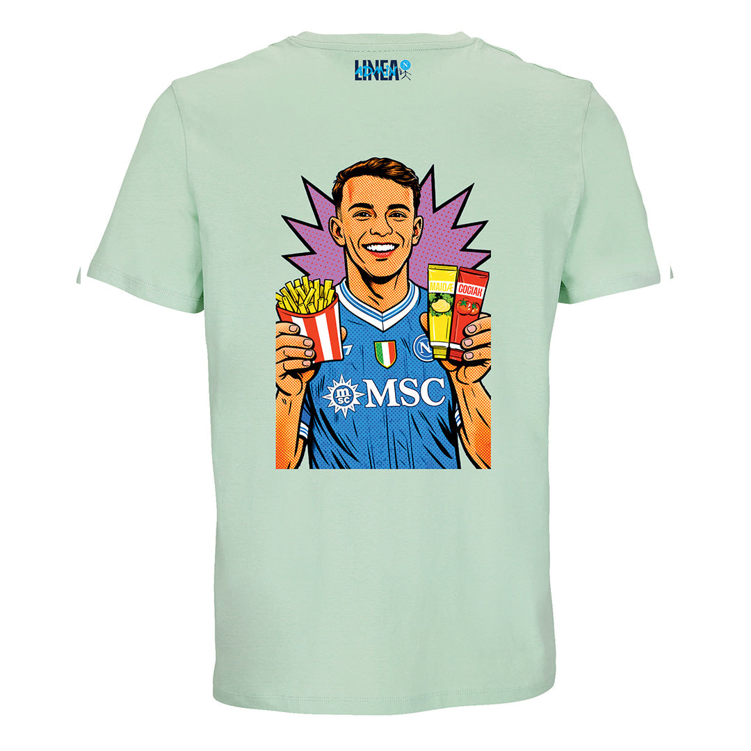 SSC Napoli Linea Admin “Scusi Giovane” Green T-shirt