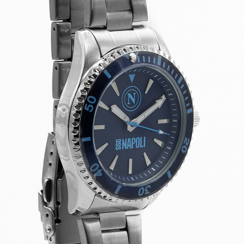 SSC Napoli Orologio In Acciaio Arrow