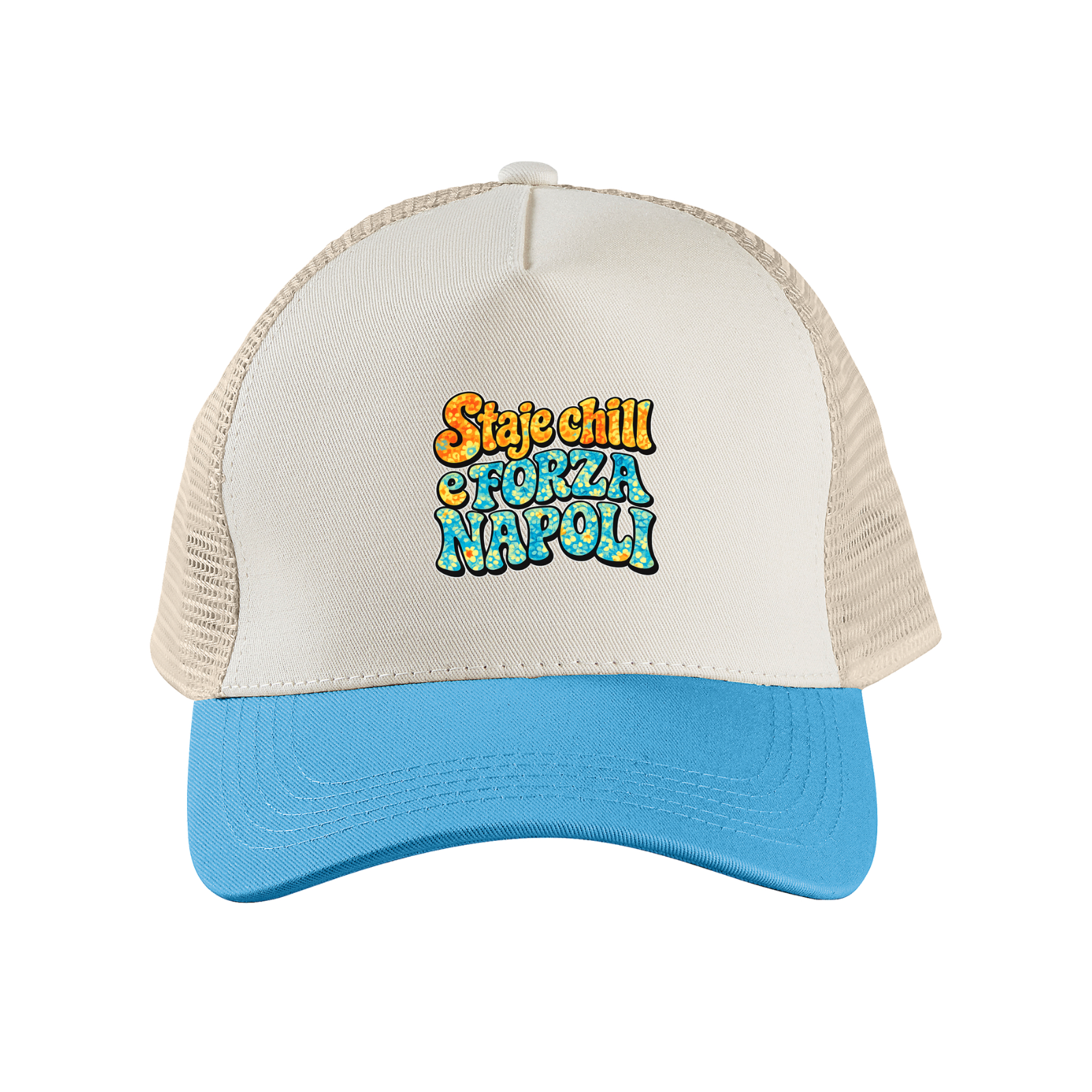 SSC Napoli Linea Admin Beige Hat Staje Chill