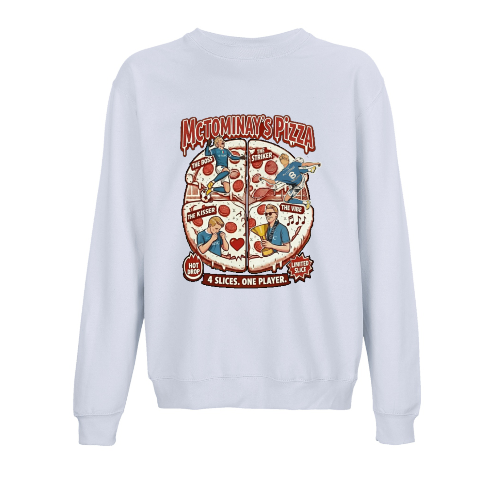 SSC Napoli Linea Admin Mc Tominay's Pizza Sweatshirt