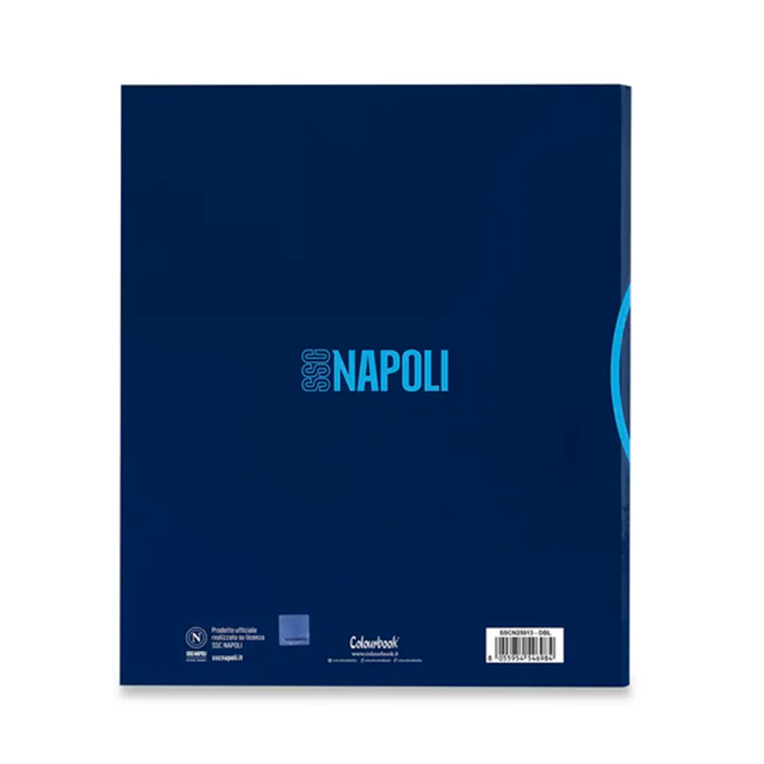 SSC Napoli Dark Blue Binder