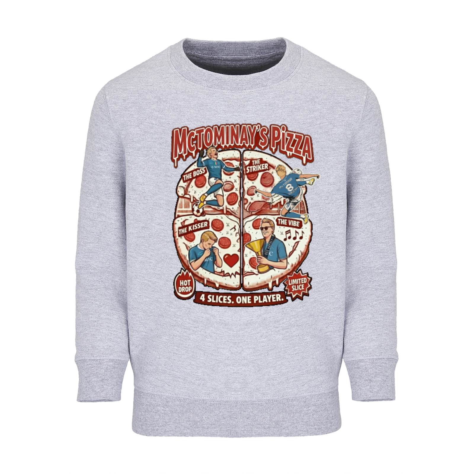 SSC Napoli Linea Admin Mc Tominay's Pizza Junior Sweatshirt