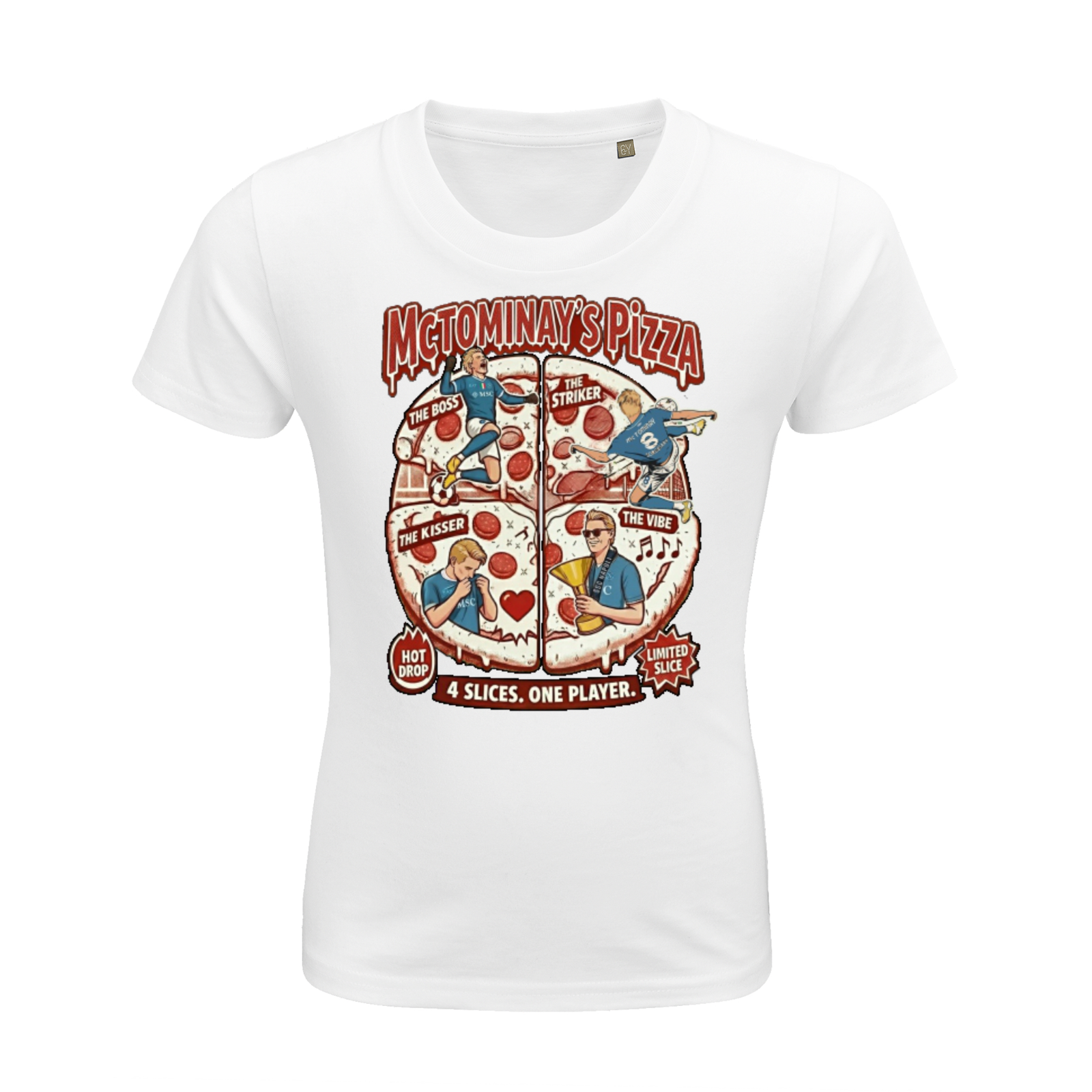 SSC Napoli Linea Admin Mc Tominay's Pizza T-Shirt Junior